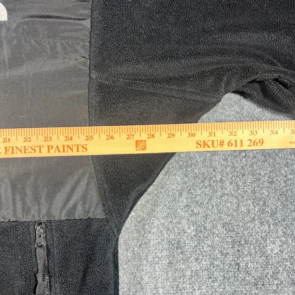 North Face Denali Fleece Jacket XL Black Full Zip Polartec